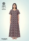 Good Morning Vol 6 By Deeptex Cotton Printed Nighty Gown 